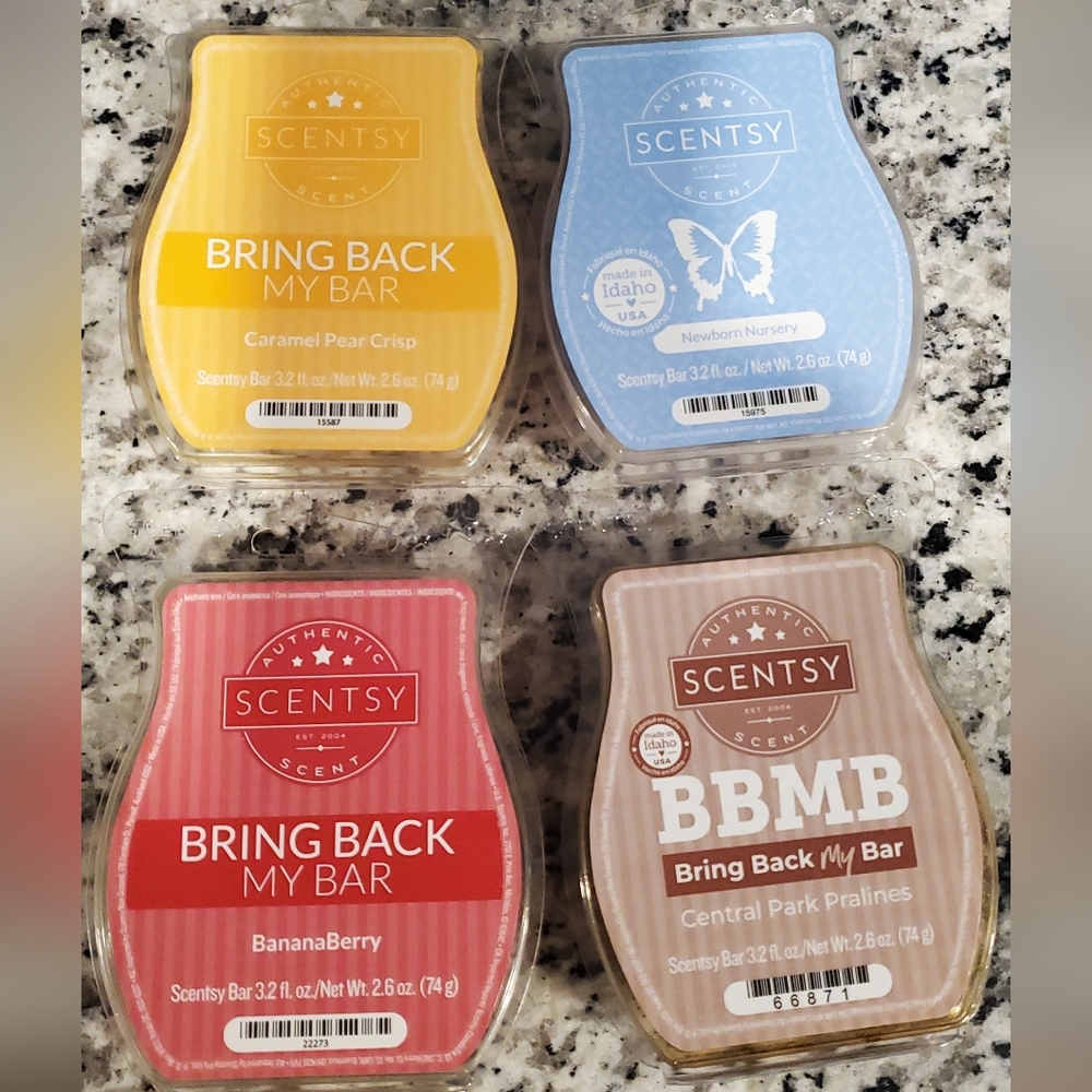 Scentsy 4 bar bundle
